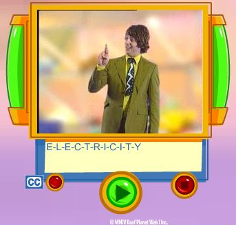 Figure 6: Example of captioned streamed video.